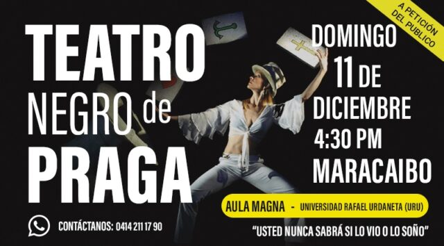 Regresa el Teatro Negro de Praga a Maracaibo Estamos en Línea